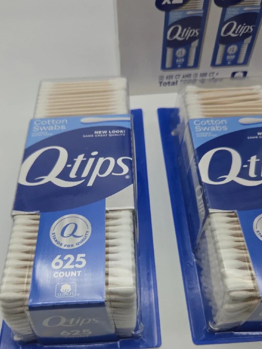 Q-tips Cotton Swabs Bulk Pack 1750 Count